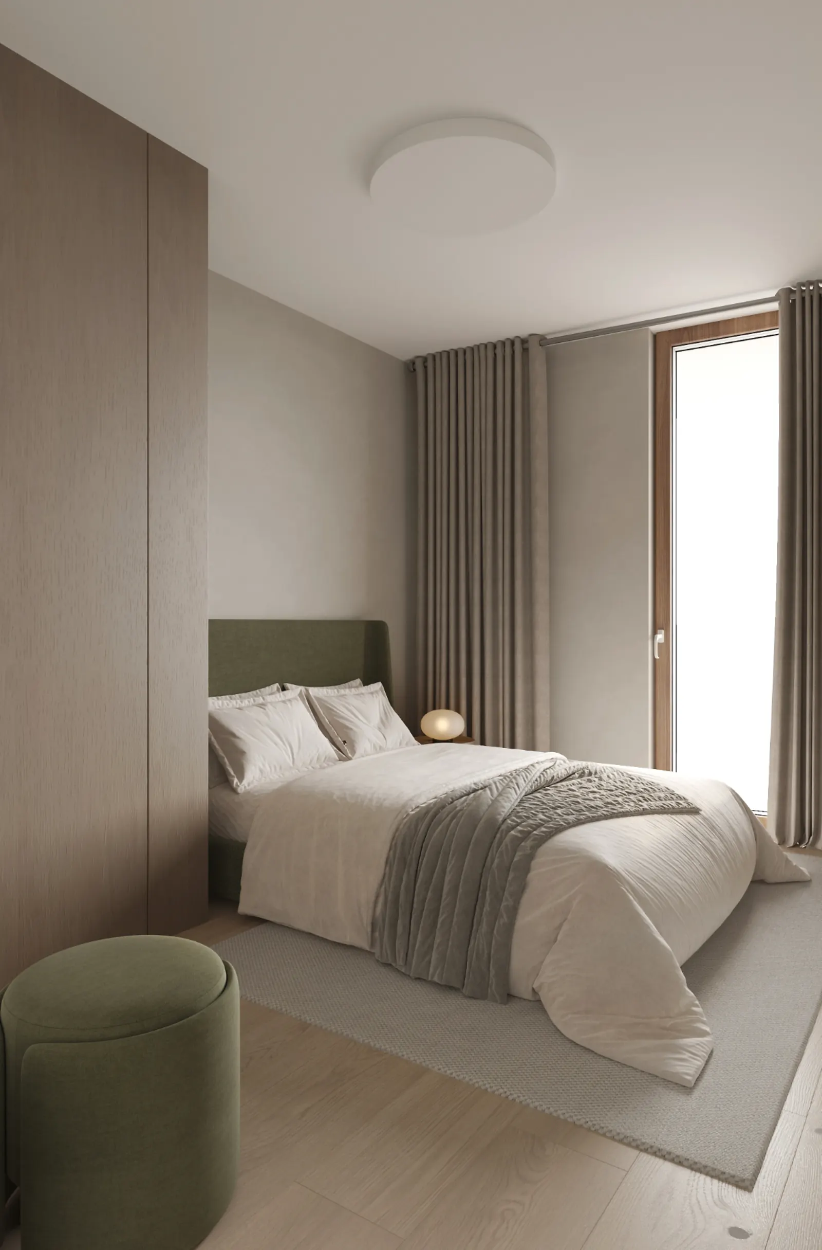 Camere da letto spaziose e luminose