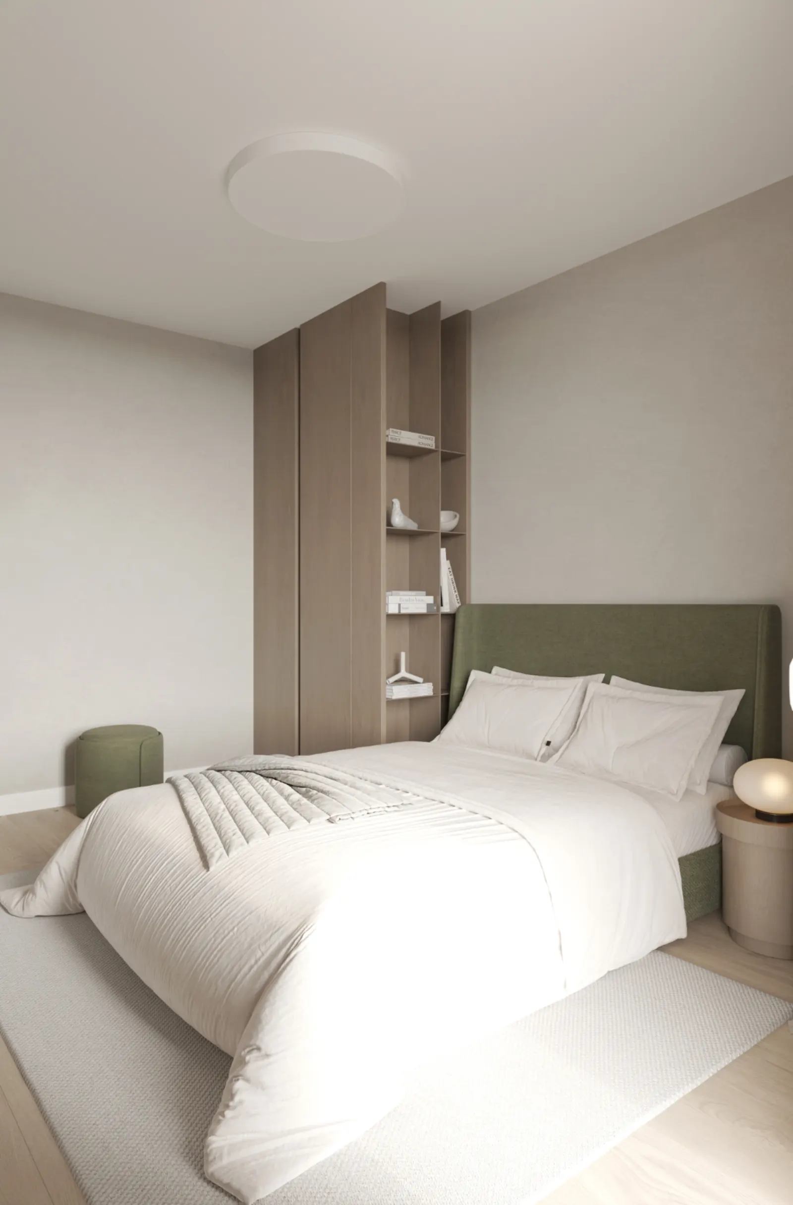 Camere da letto spaziose e luminose