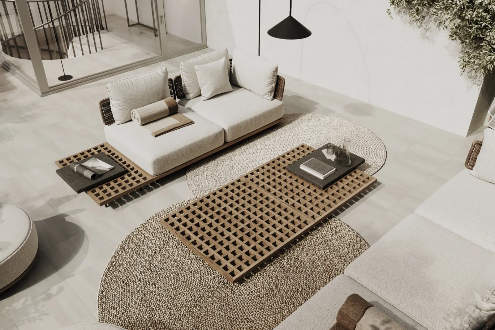 Terrazza panoramica sul tetto con barbecue — il tuo cielo privato